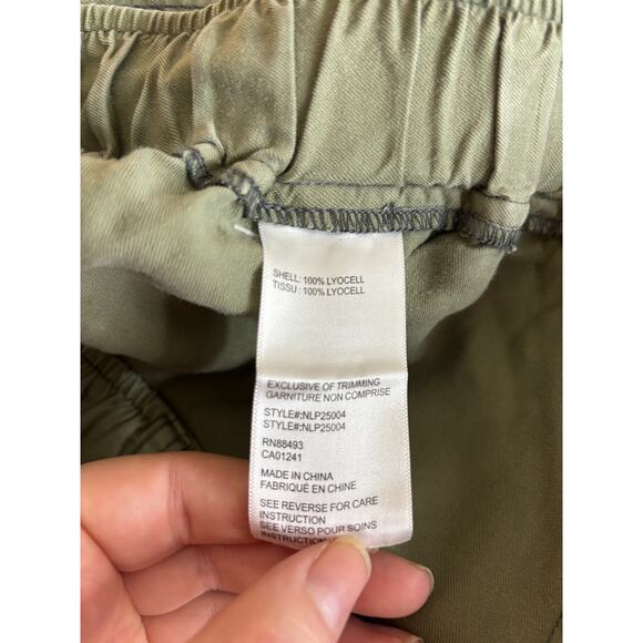 North & Co by Boundless North Pants Womens Large Side Stripe Jogger Olive NWT - Picture 6 of 6